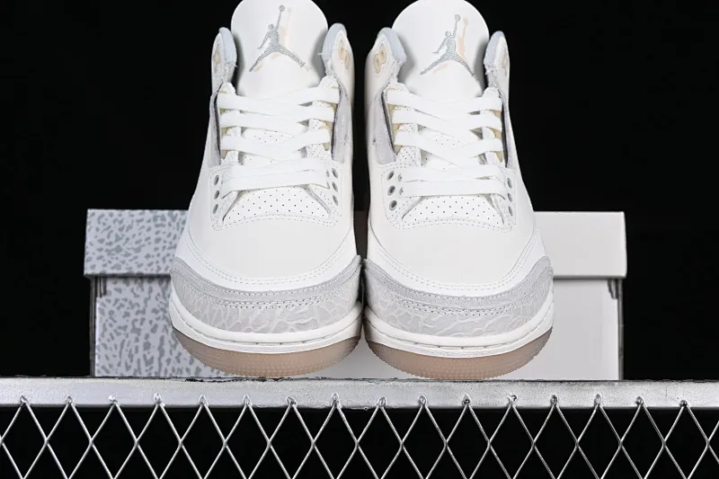 All categories Air Jordan Jordan series basketball shoes Air Jordan 3 Air Jordan 3 "Craft Ivory" AJ3 Joe 3 Ivory White Full First Layer FJ9479-100